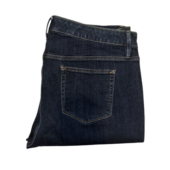 a.n.a Denim - ANA Plus Size Jegging Jeans Womens 18W 30 Dark Wash Pockets Stretch